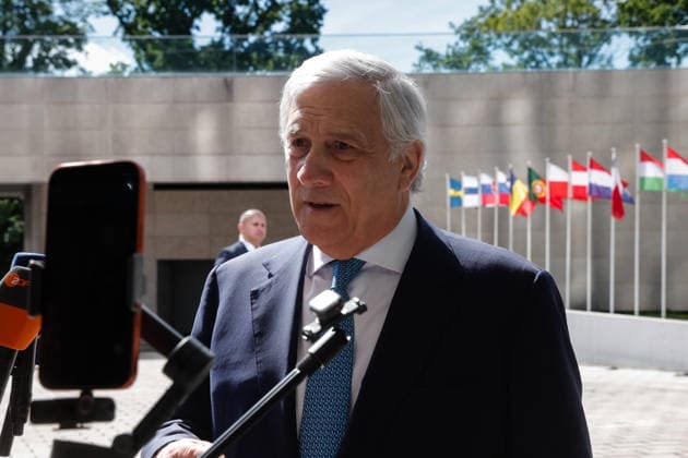 June 15, 2026, Luxembourg, Luxembourg: Italy s Minister for Foreign Affairs Antonio Tajani at the Eu Headquarters during the Eu Foreign Affairs Council, in Luxembourg, 15 June 2026. ANSA GIUSEPPE LAMI Luxembourg Luxembourg  - ZUMAa110 20260615_zaf_a110_001 Copyright: xGiuseppexLamix
