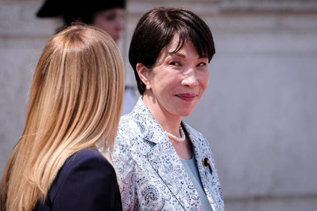 Official Visit of Japanese Prime Minister Sanae Takaichi to Italy Italian Prime Minister Giorgia Meloni meets with Japanese Prime Minister Sanae Takaichi during her official visit to Italy. The bilateral meeting focuses on strengthening cooperation between Italy and Japan on key political, economic, and international issues. Rome, June 15, 2026. Rome Italy Copyright: xAndreaxCalandrax