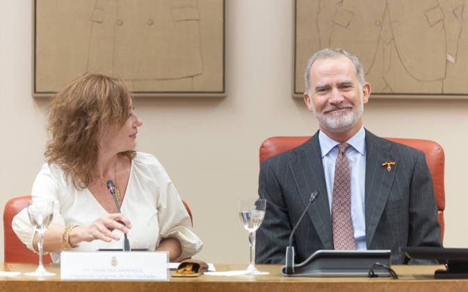 The King presides over the award ceremony of the VI Premio 15 de Junio The president of the Congress, Francina Armengol, and King Felipe VI, during the award ceremony of the VI Premio 15 de Junio a los Valores Constitucionales, in the Congress of Deputies, June 15, 2026, in Madrid Spain In this edition, the Award goes to the journalist and writer Miguel Ángel Aguilar in recognition of an exemplary career in defense of freedom of expression and freedom of the press, two fundamental constitutional values which, moreover, represent an essential counterweight for the proper functioning of any democracy June 15, 1977 marks one of the most important moments in the recent history of Spain, the first democratic elections in which all Spaniards vot  Copyright: xEduardoxParrax 7598531