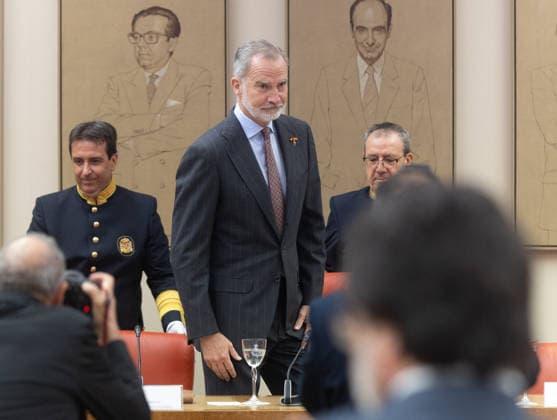 The King presides over the award ceremony of the VI Premio 15 de Junio King Felipe VI, during the award ceremony of the VI Premio 15 de Junio a los Valores Constitucionales, at the Congress of Deputies, June 15, 2026, in Madrid Spain In this edition, the Award goes to journalist and writer Miguel Ángel Aguilar in recognition of an exemplary career in defense of freedom of expression and freedom of the press, two fundamental constitutional values which, moreover, represent an essential counterweight for the proper functioning of any democracy June 15, 1977 marks one of the most important moments in Spains recent history, the first democratic elections in which all Spaniards voted freely after forty years of dictatorship 15 JUNE 2026 Madrid  Copyright: xEduardoxParrax 7598533