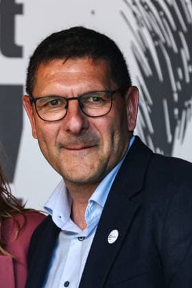 Thomas Schulze (BSW, Sachsen-Anhalt) - BSW Kundgebung in Magdeburg (Sachsen-Anhalt) auf dem Willy Brandt Platz am Hauptbahnhof unter dem Motto, WM 2026 - Weg mit Merz! *** Thomas Schulze BSW, Saxony Anhalt BSW rally in Magdeburg Saxony Anhalt on Willy Brandt Platz at the main railway station under the motto, World Cup 2026 Away with Merz