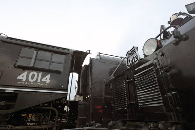 SCRANTON, PA - JUNE 15: View of the Big Boy steam locomotive Union Pacific celebrates America™s 250th Birthday with a tour of the Big Boy steam locomotive set to be reuniting with locomotive 4012 at Steamtown Historical Park in Scranton, Pennsylvania on June 15, 2026. Copyright: xmpi34 MediaPunchx