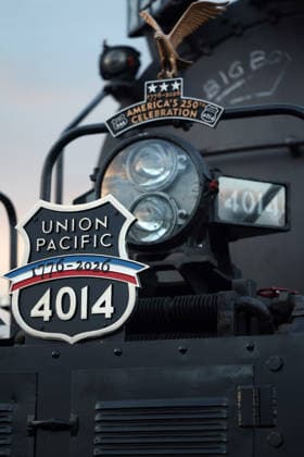 SCRANTON, PA - JUNE 15: View of the Big Boy steam locomotive Union Pacific celebrates America™s 250th Birthday with a tour of the Big Boy steam locomotive set to be reuniting with locomotive 4012 at Steamtown Historical Park in Scranton, Pennsylvania on June 15, 2026. Copyright: xmpi34 MediaPunchx