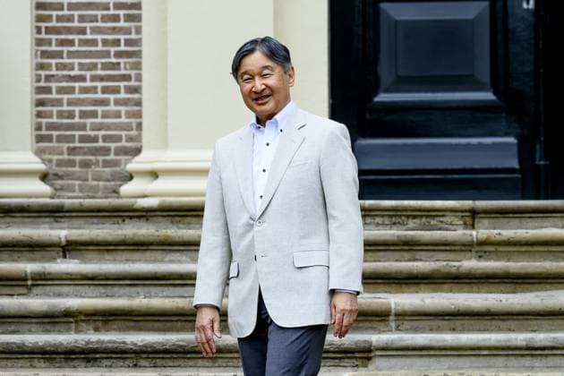 Apeldoorn, The Netherlands, 2026-06-15 15:14:26 APELDOORN, 15-06-2026, Het Loo Palace At the invitation of King Willem Alexander and Queen Maxima, Emperor Naruhito of Japan is paying a state visit to the Netherlands. Emperor Naruhito is accompanied by Empress Masako. The state visit is a confirmation of the close and historic relationship between Japan and the Netherlands. The countries share 426 years of bilateral relations. PHOTO: NLBeeld Patrick van Emst In the photo: Emperor Naruhito for a photo opportunity at Het Loo Palace Credit: NL Beeld Patrick van Emst  Copyright: xx x
