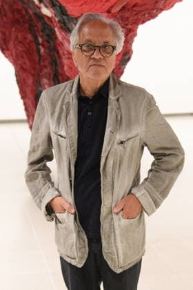 Anish Kapoor Photocall at Hayward Gallery, London, UK Artist Anish Kapoor with his work Mount Moriah at the Gate of the Ghetto as part of an exhibition by Anish Kapoor at Hayward Gallery, London, England, UK on Monday 15 June, 2026 which runs from Tue 16 June 2026 to Sun 18 October 2026., Credit:Justin Ng Avalon UK, England, London, Hayward Gallery  Copyright: xJustinxNgx xAvalonx 1110355483