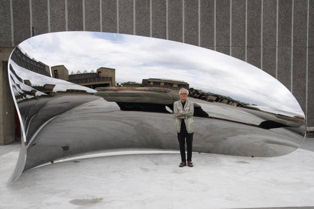 Anish Kapoor Photocall at Hayward Gallery, London, UK Artist Anish Kapoor with his work Tsunami as part of an exhibition by Anish Kapoor at Hayward Gallery, London, England, UK on Monday 15 June, 2026 which runs from Tue 16 June 2026 to Sun 18 October 2026., Credit:Justin Ng Avalon UK, England, London, Hayward Gallery  Copyright: xJustinxNgx xAvalonx 1110355535
