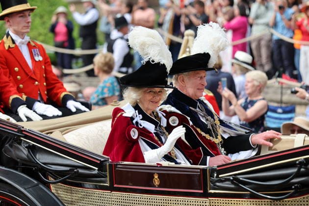 . 15 06 2026. London, United Kingdom. UK Royals attend Garter Day at Windsor Castle, United Kingdom.  xStephenxLockx xi-Imagesx IIM-26831-0020