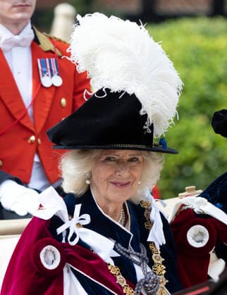. 15 06 2026. Windsor, United Kingdom. King Charles III and Queen Camilla leaving the Garter Day service at Windsor Castle, United Kingdom.  xStephenxLockx xi-Imagesx IIM-26831-0039