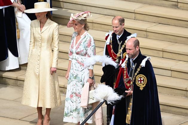 The King, Queen and Members of the Royal Family at Windsor Castle for Garter day Catherine, Princess of Wales, with Sophie, Duchess of Edinburgh and Prince William. GARTER DAY AT WINDSOR CASTLE Monday, 15th June 2026 Engagement: The King and Queen and Members of the Royal Family will attend a Service for the Most Noble Order of the Garter at St George™s Chapel, Windsor Castle, on Monday 15th June 2026. St George™s Chapel, Windsor Castle, SL4 1NJ. Their Majesties The King and Queen and Members of the Royal Family will walk in procession from Windsor Castle to St George™s Chapel to attend the annual Order of the Garter service. Following the service, Their Majesties and Members of the Royal Family will depart by carriages for their r  Copyright: xTonyxKershawx xPAxROTAx-xB68x xAvalonx 1110372562