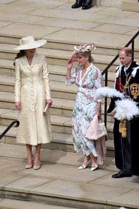 The King, Queen and Members of the Royal Family at Windsor Castle for Garter day Catherine, Princess of Wales, with Sophie, Duchess of Edinburgh. GARTER DAY AT WINDSOR CASTLE Monday, 15th June 2026 Engagement: The King and Queen and Members of the Royal Family will attend a Service for the Most Noble Order of the Garter at St George™s Chapel, Windsor Castle, on Monday 15th June 2026. St George™s Chapel, Windsor Castle, SL4 1NJ. Their Majesties The King and Queen and Members of the Royal Family will walk in procession from Windsor Castle to St George™s Chapel to attend the annual Order of the Garter service. Following the service, Their Majesties and Members of the Royal Family will depart by carriages for their return journey to th  Copyright: xTonyxKershawx xPAxROTAx-xB68x xAvalonx 1110372629