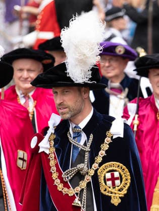 . 15 06 2026. Windsor, United Kingdom. Prince William arriving at the Garter Day service at Windsor Castle, United Kingdom.  xStephenxLockx xi-Imagesx IIM-26831-0045