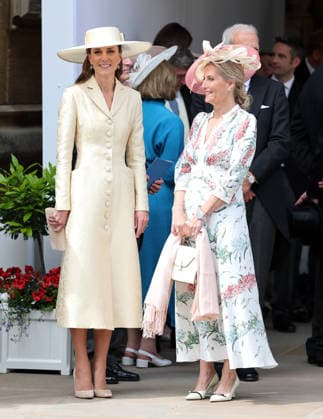 The 2026 Order Of The Garter Service WINDSOR, ENGLAND - JUNE 15: Catherine, Princess of Wales and Sophie, Duchess of Edinburgh smile as they attend the 2026 Order Of The Garter Service at Windsor Castle on June 15, 2026 in Windsor, England. The Order of the Garter, Britain s oldest chivalric order established by Edward III, includes The King, Queen, Royal Family members, and up to 24 companions honoured for their public service. Companions of the Garter are chosen personally by the Sovereign to honour those who have held public office, who have contributed in a particular way to national life or who have served the Sovereign personally., Credit:Chris Jackson PA ROTA - B68 Avalon United Kingdom, England, Windsor, Windsor Castle  Copyright: xChrisxJacksonx xPAxROTAx-xB68x xAvalonx 1110378295