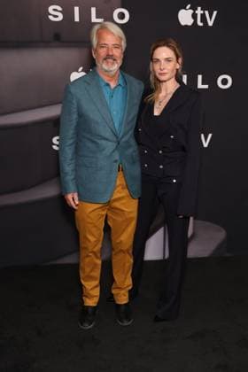 LOS ANGELES, CALIFORNIA - JUNE 15: Rebecca Ferguson & Graham Yost at Apple TV+ s Silo Season 3 Photo Call at Four Seasons Hotel Los Angeles at Beverly Hills on June 15, 2026 in Los Angeles, California. Credit: USA - ZUMAa123 20260615_zaa_a123_072 Copyright: xAdMediax