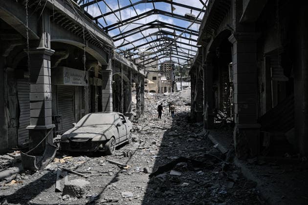 Destruction in the city of Nabatieh, southern Lebanon, 15 June 2026, following Israeli bombings that have plagued the area in recent months of conflict. Destruction in the city of Nabatieh !ACHTUNG: NUR REDAKTIONELLE NUTZUNG!  Copyright: xEdgarxGutiérrezx GRAF9013 20260615-55020605901_1