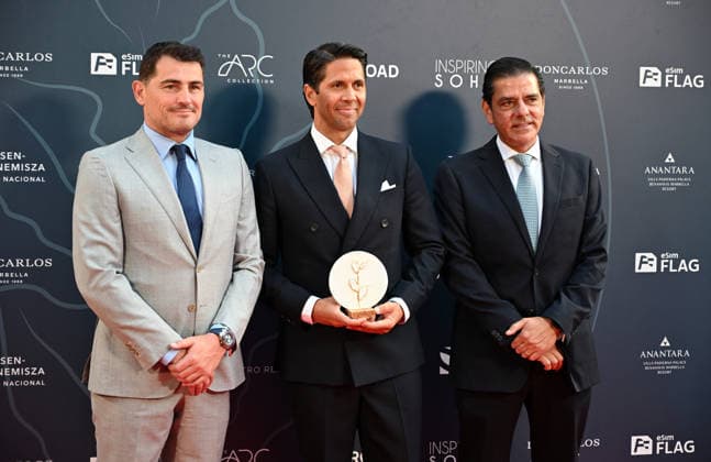 SIE, Spain Is Excellence, is hosting the 2026 SIE Awards Iker Casillas and Fernando Verdasco at the 2026 SIE Awards ceremony, held at the Thyssen-Bornemisza National Museum on June 15, 2026, in Madrid, Spain. The event brings together leading figures from tourism, culture, gastronomy, fashion, sports, and Spanish business for an evening designed to recognize companies, institutions, and professionals who contribute to positioning Spain as an international benchmark for excellence in tourism. PEOPLE AWARDS OR Madrid Madrid Spain,detected_source_language  Copyright: xOscarxOrtizx 7600271