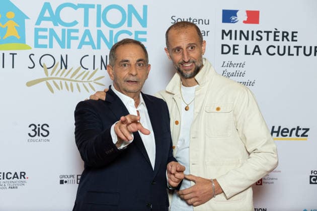 Action Enfance Fait Son Cinema Festival Laurent Fontaine, Arie Elmaleh attends 9th Action Enfance Fait Son Cinema Festival at Le Grand REX on June 15 2026 in Paris, France. Photo by Nasser Berzane ABACAPRESS.COM Paris France  Copyright: xBerzanexNasser ABACAx