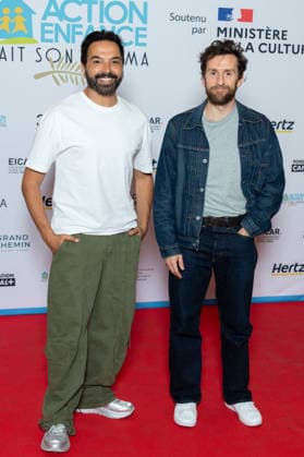 Action Enfance Fait Son Cinema Festival Kamel Ouali, Pablo Mira attends 9th Action Enfance Fait Son Cinema Festival at Le Grand REX on June 15 2026 in Paris, France. Photo by Nasser Berzane ABACAPRESS.COM Paris France  Copyright: xBerzanexNasser ABACAx