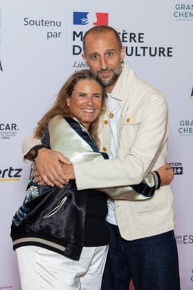 Action Enfance Fait Son Cinema Festival Lisa Azuelos, Arie Elmaleh attends 9th Action Enfance Fait Son Cinema Festival at Le Grand REX on June 15 2026 in Paris, France. Photo by Nasser Berzane ABACAPRESS.COM Paris France  Copyright: xBerzanexNasser ABACAx