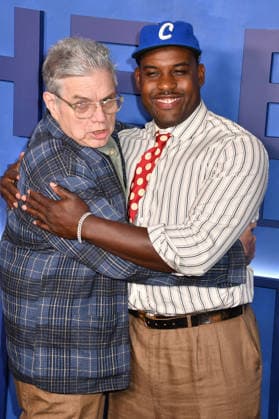 NEW YORK, NY - JUNE 15: Oliver Platt and Lionel Boyce at FX s The Bear Final Family Meal Event at Nine Orchard on June 15, 2026 in New York City. Copyright: xmpi099 MediaPunchx