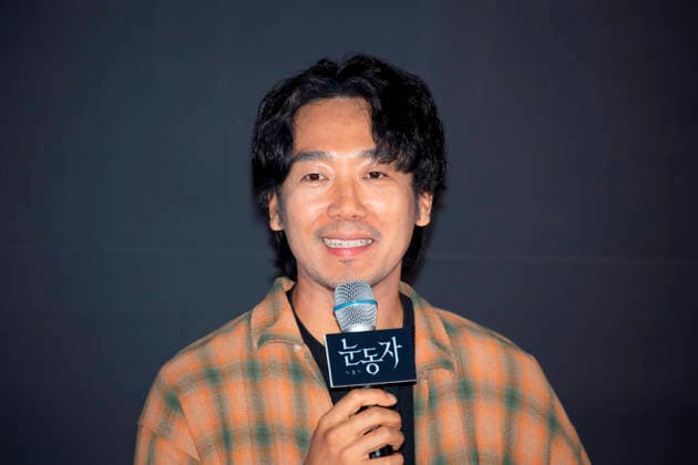 Kim Nam-Hee, June 15, 2026 : Cast member Kim Nam-Hee at a press conference for the new movie The Eyes in Seoul, South Korea. The Korean thriller film will hit local screens on June 24.  aflo_334569675