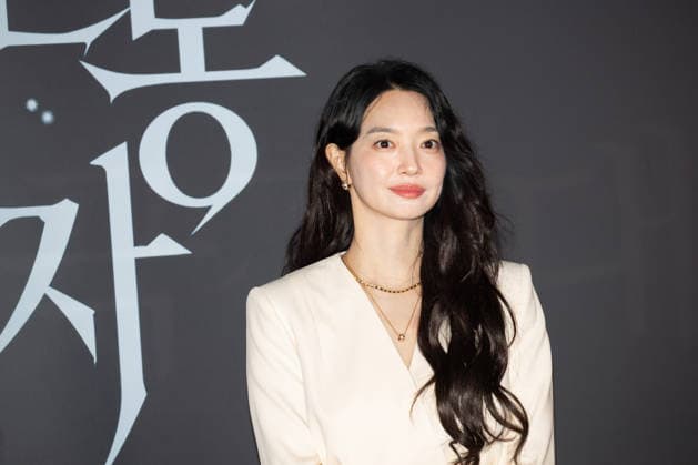 Shin Min-Ah, June 15, 2026 : Cast member Shin Min-Ah at a press conference for the new movie The Eyes in Seoul, South Korea. The Korean thriller film will hit local screens on June 24.  aflo_334570194