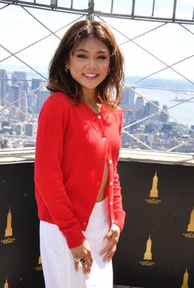 NEW YORK, NY- JUNE 15: Momona Tamada visits the Empire State Building ahead of the June 25th premiere of Avatar: The Last Airbender Season 2 on June 15, 2026 in New York City. Copyright: xmpi099 MediaPunchx