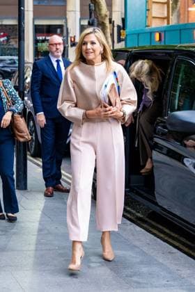 Londen, The Netherlands, 2026-06-16 08:57:14 LONDON, 16-06-2026, Queen Maxima at a roundtable discussion with financial service providers at Nationwide. The Queen is visiting London in her capacity as Special Advocate of the United Nations Secretary-General for Financial Health (UNSGSA). PHOTO: NLBeeld POOL Mischa Schoemaker Credit: NL Beeld Patrick van Emst  Copyright: xx x