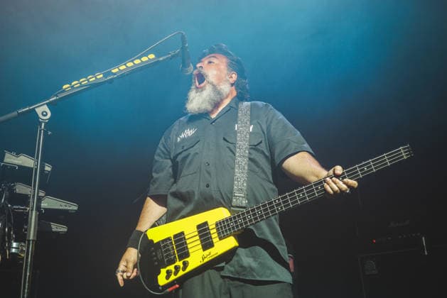 Molotov live in Copenhagen, Denmark Copenhagen, Denmark. 15th, June 2026. The Mexican rock band Molotov performs a live concert at Poolen in Copenhagen. Here singer and musician Micky Huidobro is seen live on stage. Denmark, Copenhagen  Copyright: xGonzalesxPhoto PeterxTroestx