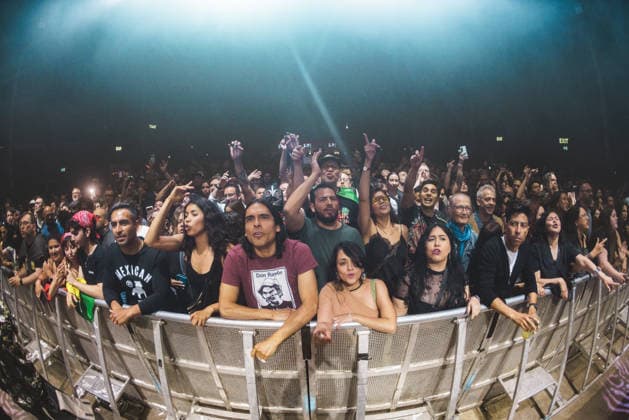 Molotov live in Copenhagen, Denmark Copenhagen, Denmark. 15th, June 2026. Concert goers seen at a live concert with the Mexican rock band Molotov at Poolen in Copenhagen. Denmark, Copenhagen  Copyright: xGonzalesxPhoto PeterxTroestx