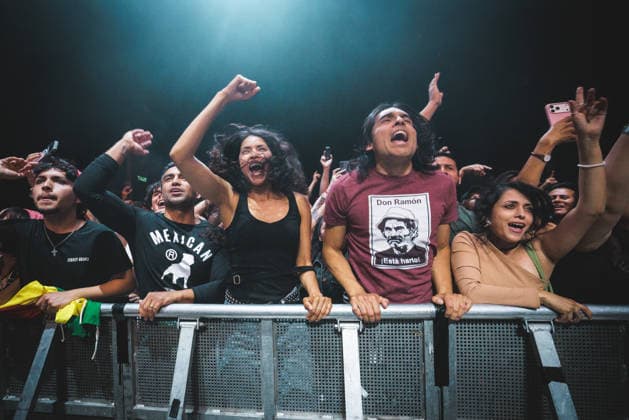 Molotov live in Copenhagen, Denmark Copenhagen, Denmark. 15th, June 2026. Concert goers seen at a live concert with the Mexican rock band Molotov at Poolen in Copenhagen. Denmark, Copenhagen  Copyright: xGonzalesxPhoto PeterxTroestx