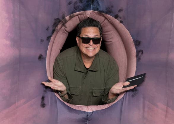 Dom Joly attends Jackass: Best and Last UK Fan Screening at BFI IMAX in London, England. UK. Wednesday 3rd June 2026. Copyright: xJamesxWarrenx FP_Jackass_006
