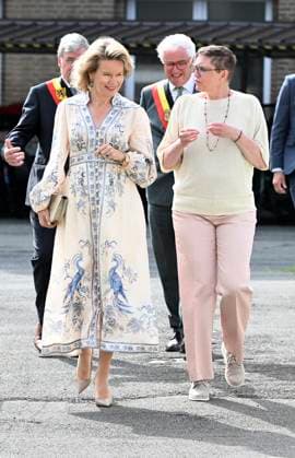 The Queen Visits The Zeepreventorium In De Haan DE HAAN, BELGIUM - JUNE 16 : Queen Mathilde visits the Zeepreventorium in De Haan. This pediatric rehabilitation center, which is celebrating its 100th anniversary this year, specializes in caring for children and adolescents with chronic conditions such as mucoviscidoses and obesity. It offers both outpatient and residential programs based on a multidisciplinary approach that includes medical care, psychosocial support, dietary guidance, and education. The Zeepreventorium is located by the sea and features two new studios for.During her visit, the Queen will focus in particular on conditions that are becoming increasingly common among young people and that require a multidisciplinary approa  Copyright: xBertxVanxDenxBrouckex