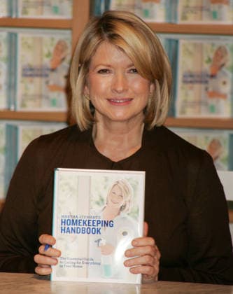 Martha Stewart s Homekeeping Handbook Nov 01, 2006; New York, NY, USA; Domestic diva MARTHA STEWART promotes her new book Martha Stewart s Homekeeping Handbook held at Williams-Sonoma Time Warner Center. Mandatory Credit: Photo by Nancy Kaszerman ZUMA Press. ( ) Copyright 2006 by Nancy Kaszerman New York NY USA Copyright: xNancyxKaszermanx