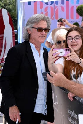 IPA85748667 - Monte Carlo, 65th Monte Carlo Television Festival - Kurt Russell with fans - Kurt Russell  Copyright: xAlbertoxTerenghix xAlbertoxTerenghix 85748667
