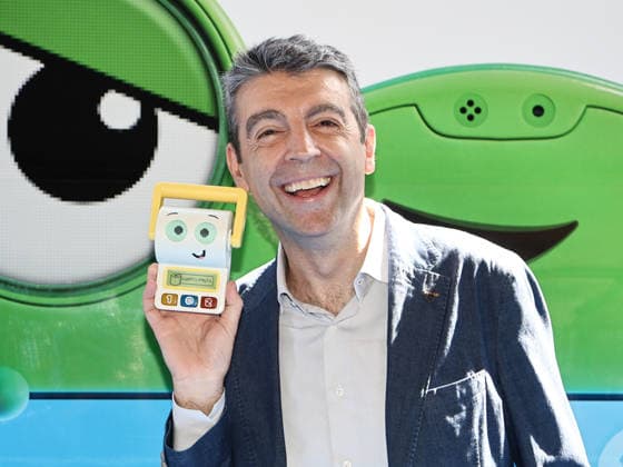 IPA85750757 - Rome, Termini Station, photocall for the animated film Toy Story 5. Pictured: Federico Basso  Copyright: xMarcoxProvvisionatox xMarcoxProvvisionatox 85750757