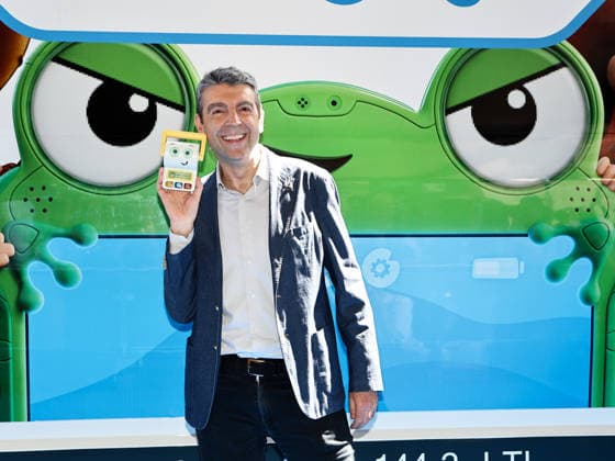 IPA85750761 - Rome, Termini Station, photocall for the animated film Toy Story 5. Pictured: Federico Basso  Copyright: xMarcoxProvvisionatox xMarcoxProvvisionatox 85750761