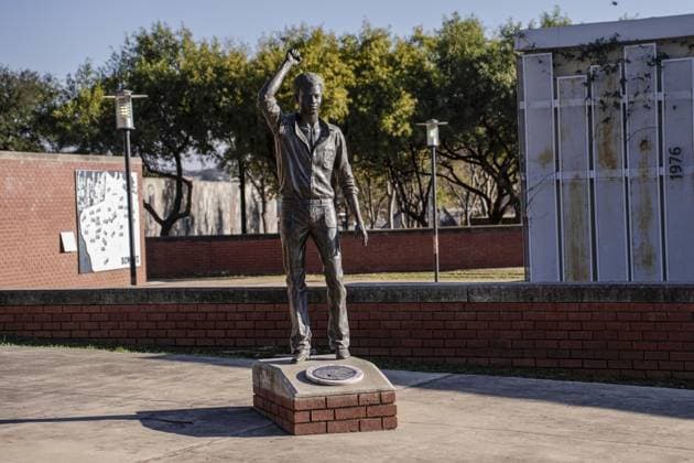 50th anniversary of Soweto Uprising marked in Johannesburg??????? JOHANNESBURG, SOUTH AFRICA - JUNE 16: A commemoration ceremony is held on the 50th anniversary of June 16 National Youth Day, marked in honor of those who lost their lives during the Soweto Uprising, which was launched by Black students in 1976 against the apartheid regime s decision to make Afrikaans compulsory in education and led to widespread protests across the country, in the Soweto district of Johannesburg, South Africa on June 16, 2026. As part of the ceremony, South Africans march along the route where the uprising was most intense and many people were killed, accompanied by national songs. Ihsaan Haffejee Anadolu Johannesburg South Africa. Editorial use only. Plea  Copyright: x2026xAnadoluxIhsaanxHaffejeex