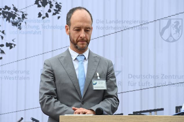 Rodrigo da Costa, Executive Director, European Union Agency for the Space Programme (EUSPA) Spatenstich fuer den GOVSATCOM-Hub beim Deutschen Zentrum fuer Luft- und Raumfahrt DLR in Koeln, 16.06.2026. *** Rodrigo da Costa, Executive Director, European Union Agency for the Space Program (EUSPA), Groundbreaking Ceremony for the GOVSATCOM Hub at the German Aerospace Center (DLR) in Cologne, June 16, 2026,detected_source_language