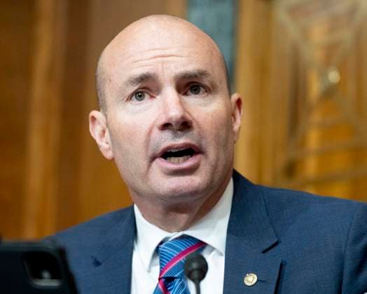 June 16, 2026, Washington, District Of Columbia, USA: U.S. Senator MIKE LEE (R-UT) speaking at a hearing of the Senate Budget committee at the U.S. Capitol in Washington, D.C. Washington USA - ZUMAb161 20260616_aap_b161_034 Copyright: xMichaelxBrochsteinx