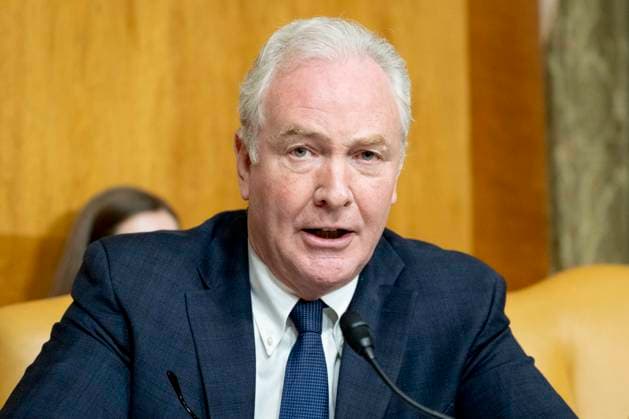 June 16, 2026, Washington, District Of Columbia, USA: U.S. Senator CHRIS VAN HOLLEN (D-MD) speaking at a hearing of the Senate Budget committee at the U.S. Capitol in Washington, D.C. Washington USA - ZUMAb161 20260616_aap_b161_028 Copyright: xMichaelxBrochsteinx