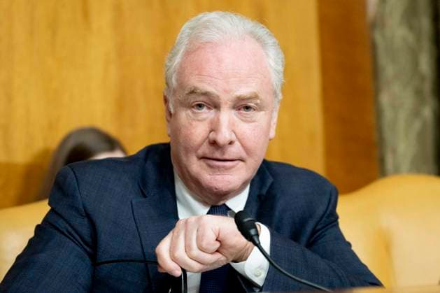 June 16, 2026, Washington, District Of Columbia, USA: U.S. Senator CHRIS VAN HOLLEN (D-MD) speaking at a hearing of the Senate Budget committee at the U.S. Capitol in Washington, D.C. Washington USA - ZUMAb161 20260616_aap_b161_019 Copyright: xMichaelxBrochsteinx