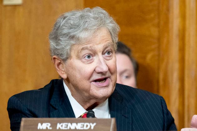 June 16, 2026, Washington, District Of Columbia, USA: U.S. Senator JOHN KENNEDY (R-LA) speaking at a hearing of the Senate Budget committee at the U.S. Capitol in Washington, D.C. Washington USA - ZUMAb161 20260616_aap_b161_021 Copyright: xMichaelxBrochsteinx