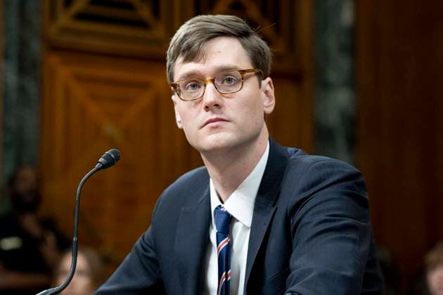 June 16, 2026, Washington, District Of Columbia, USA: HAL DUNCAN, nominee to be Deputy Director of the Office of Management and Budget (OMB), speaking at a hearing of the Senate Budget committee at the U.S. Capitol in Washington, D.C. Washington USA  - ZUMAb161 20260616_aap_b161_026 Copyright: xMichaelxBrochsteinx