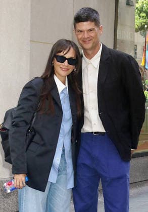 NEW YORK, NY- JUNE 16: Rashida Jones and Will McCormack seen at NBC™s Today Show on June 16, 2026 in Ne York City. Copyright: xRWx