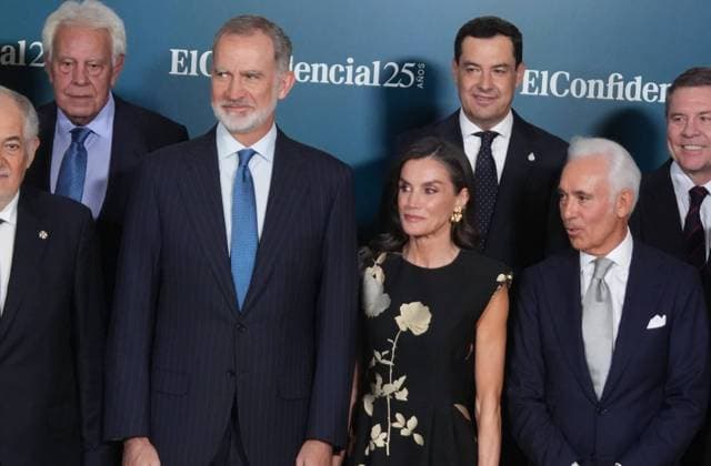 Spanish King Felipe VI and Queen Letizia attending 25 anniversary of El Confidencial in Madrid on Tuesday, 16 June 2026. Cordon Press 