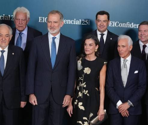 Spanish King Felipe VI and Queen Letizia attending 25 anniversary of El Confidencial in Madrid on Tuesday, 16 June 2026. Cordon Press 