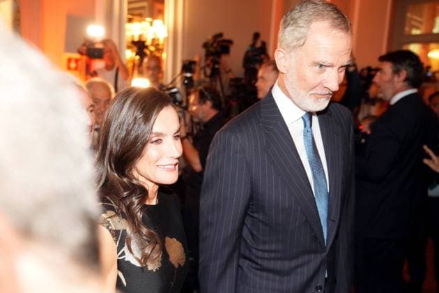Spanish King Felipe VI and Queen Letizia attending 25 anniversary of El Confidencial in Madrid on Tuesday, 16 June 2026. Cordon Press 