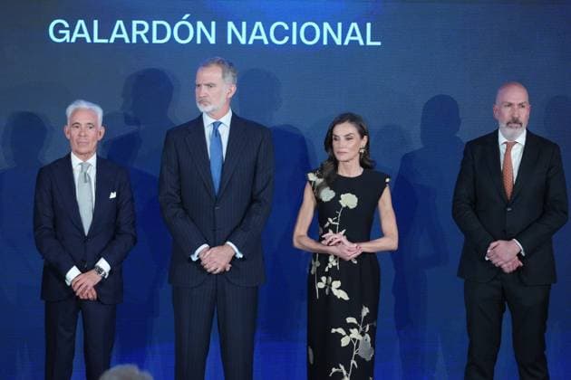 Spanish King Felipe VI and Queen Letizia attending 25 anniversary of El Confidencial in Madrid on Tuesday, 16 June 2026. Cordon Press 