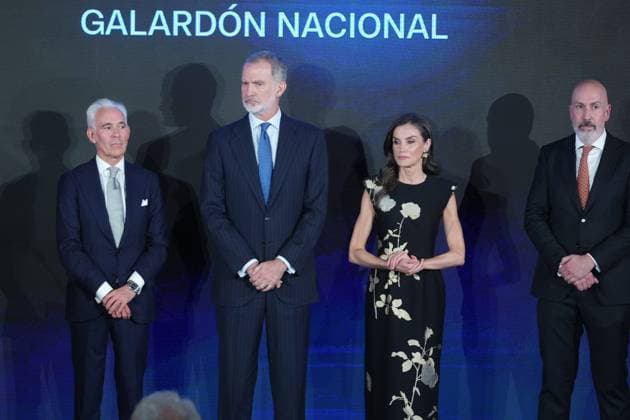 Spanish King Felipe VI and Queen Letizia attending 25 anniversary of El Confidencial in Madrid on Tuesday, 16 June 2026. Cordon Press 