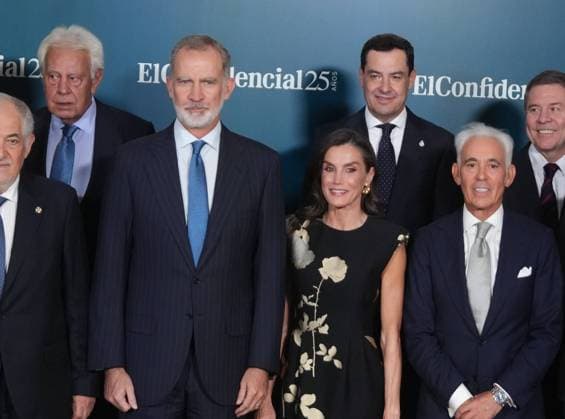 Spanish King Felipe VI and Queen Letizia attending 25 anniversary of El Confidencial in Madrid on Tuesday, 16 June 2026. Cordon Press 
